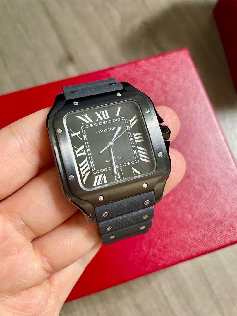 Cartier santos black top