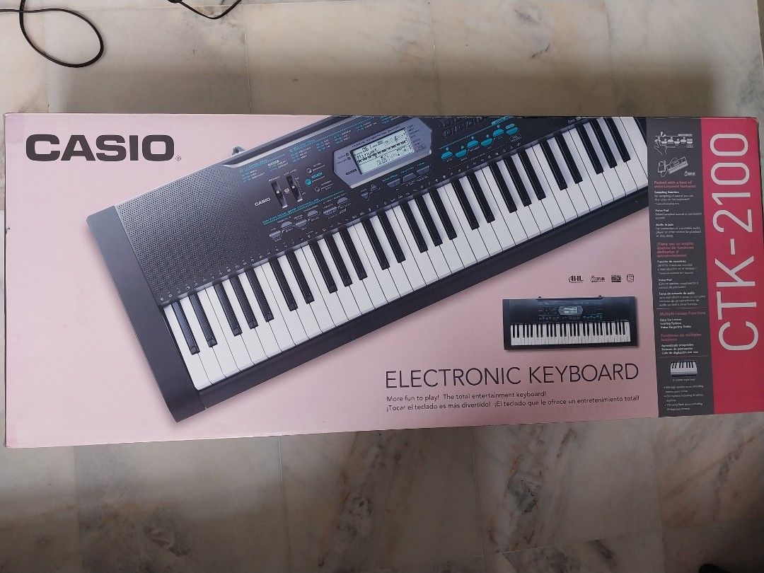 Casio CTK2100 Electronic Keyboard, Hobbies & Toys, Music & Media