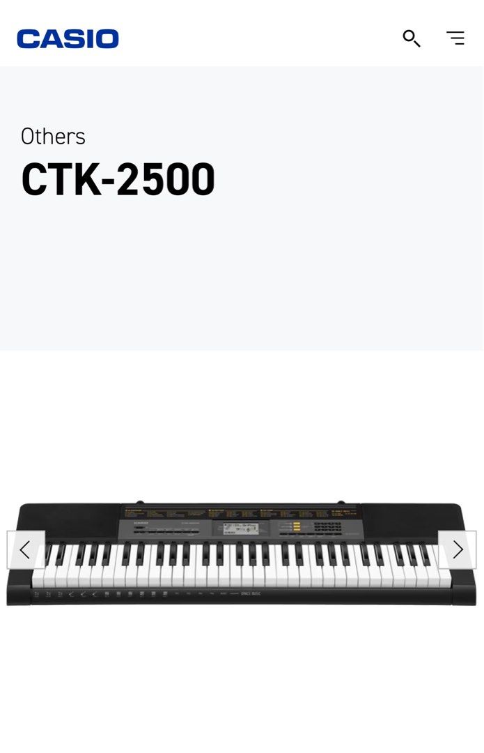 Casio ctk 2500 review clearance