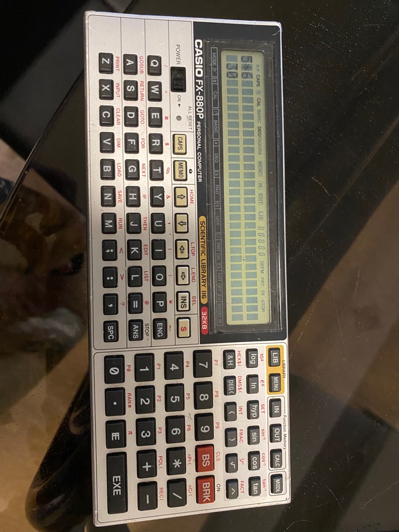 Casio best sale 880p calculator