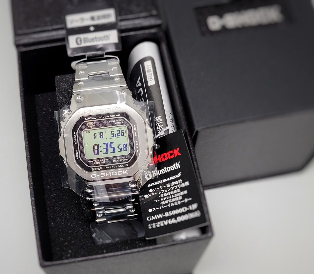 Casio G-SHOCK Gshock G-shock 現貨全新fullset 100%正貨金屬殼日版