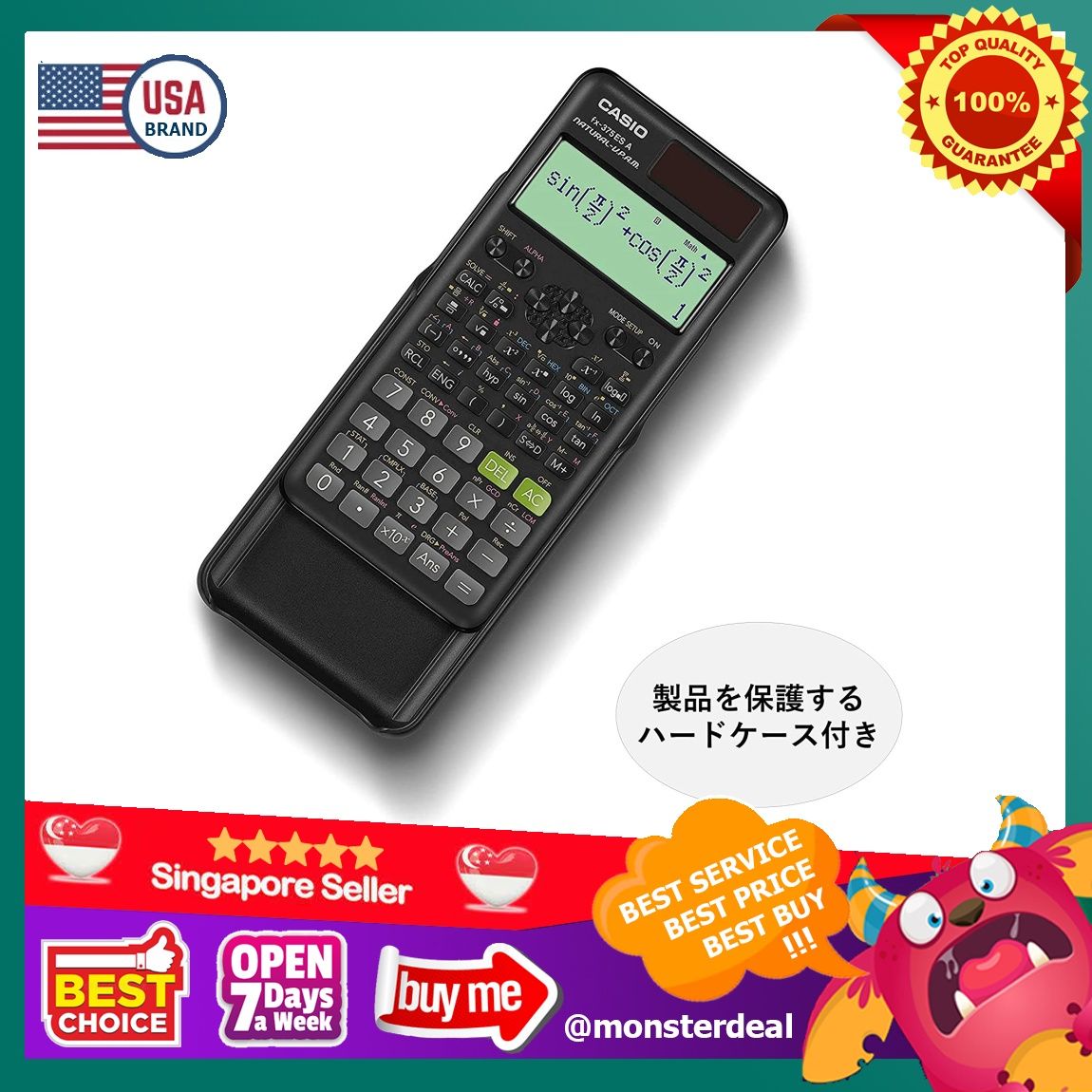 Casio Scientific Calculator, Derivative Integration, Statistical