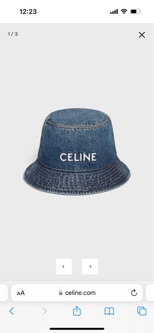 CELINE 26S CROCHET BUCKET HAT STYLE 21