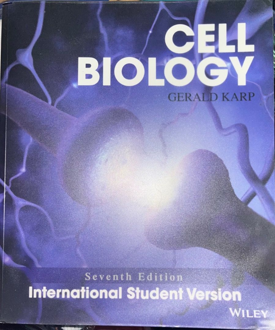CELL BIOLOGY 7th edition International vers Wiley, Hobbies & Toys