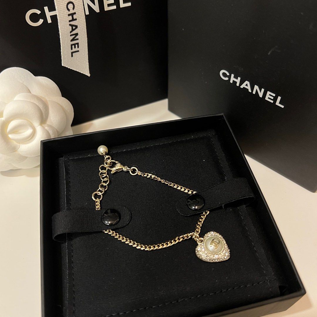 Chanel necklace and bracelet set online