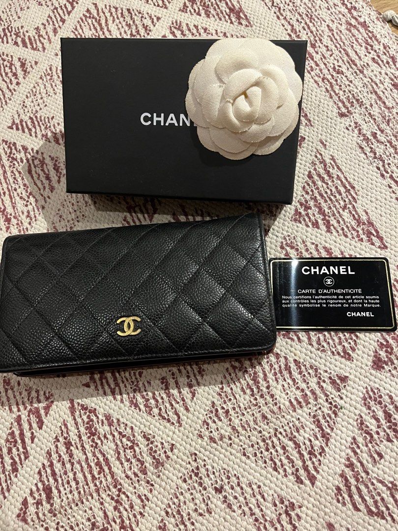 Chanel Classic Flap Wallet Caviar leather, Women's Fashion, Bags & Wallets,  Purses & Pouches on Carousell