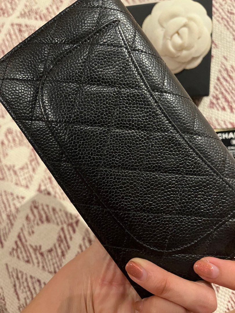 Chanel Classic Flap Wallet Caviar leather