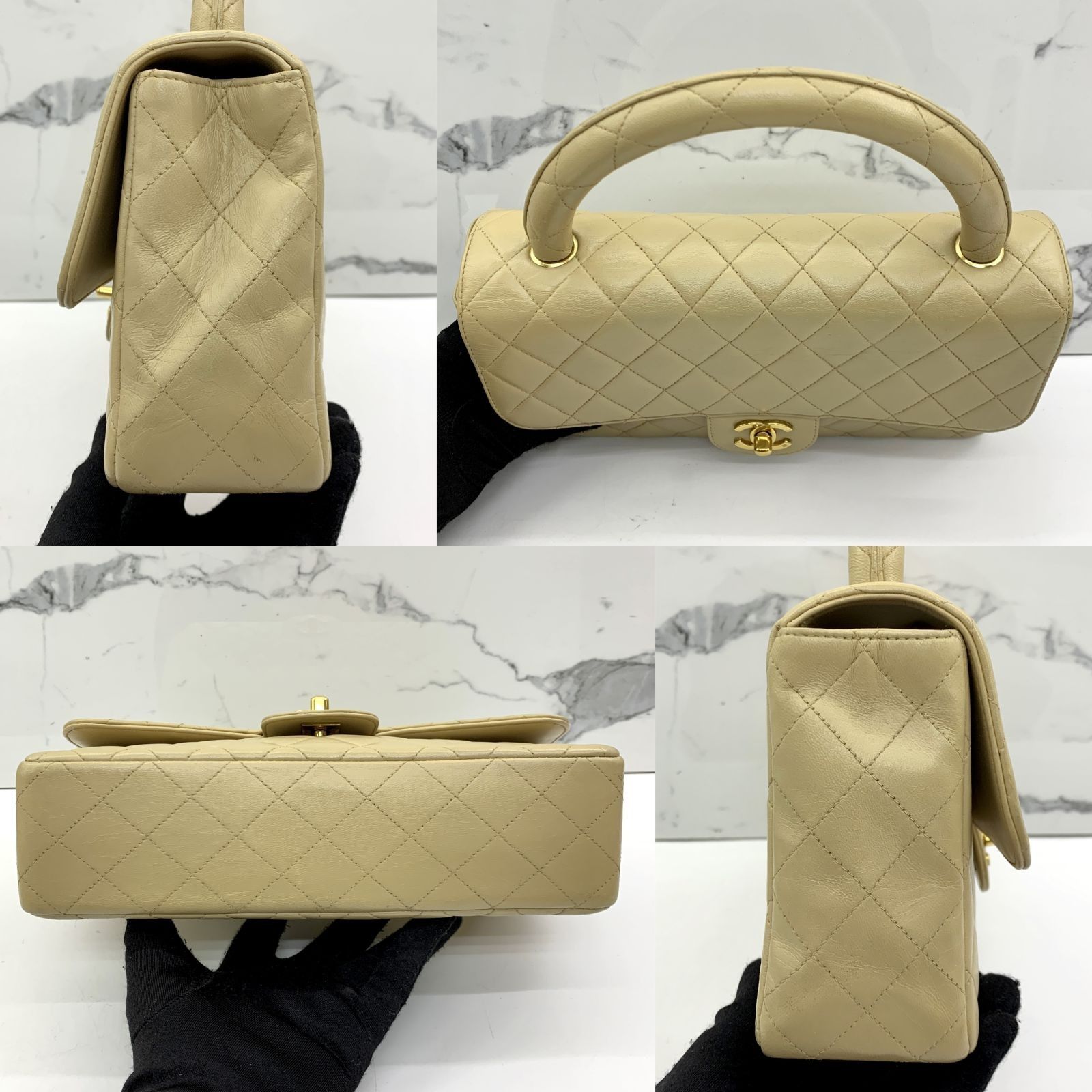 Chanel 22 leather handbag Chanel Grey in Leather - 33742826