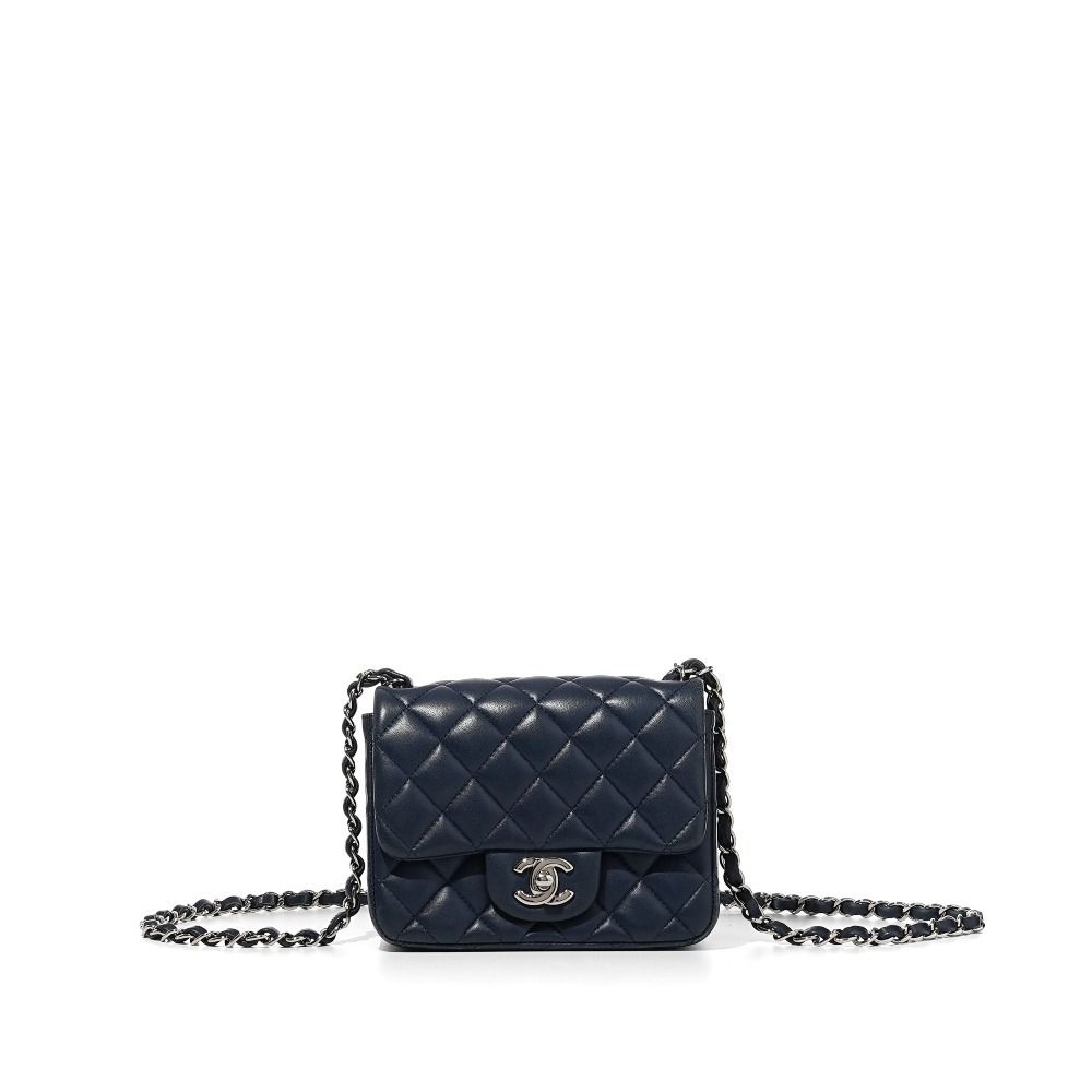 Chanel silver mini flap Clearance