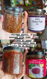 Chicken Pastil and Bagoong with pork