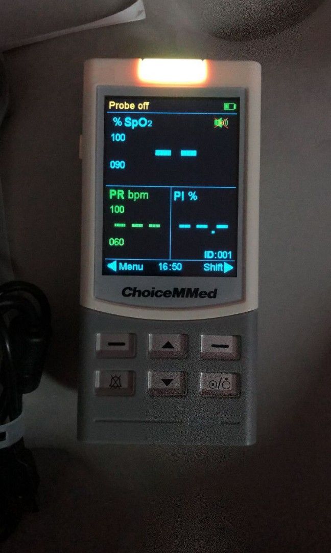 Choicemmed Pulse Oximeter Md300M Handheld Dewasa & Bayi, Bayi & Anak