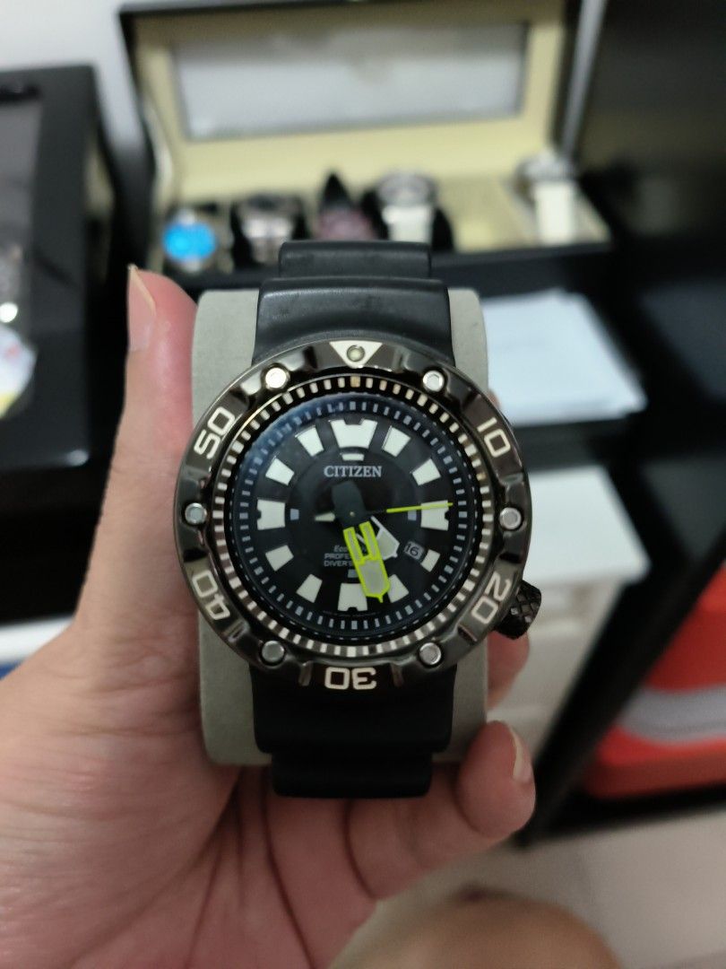 Citizen Promaster Eco Drive Diver BN0177 05E Men s Fashion
