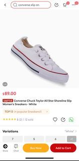 Converse Chuck Taylor All Star Shoreline Slip-on (EU 37.5)