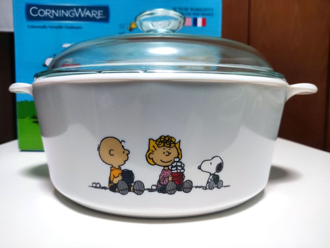CorningWare Snoopy Peanuts Edition Casserole Pot (2.25L), Furniture