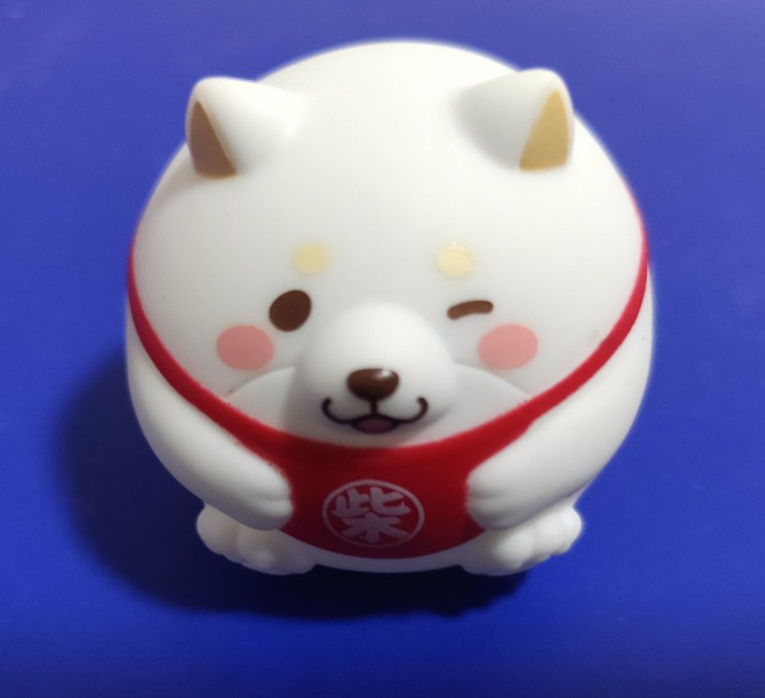 Shiba Inu Chubby Puppy Figure – Random Gashapon – Brown, White, Black – 1pc
