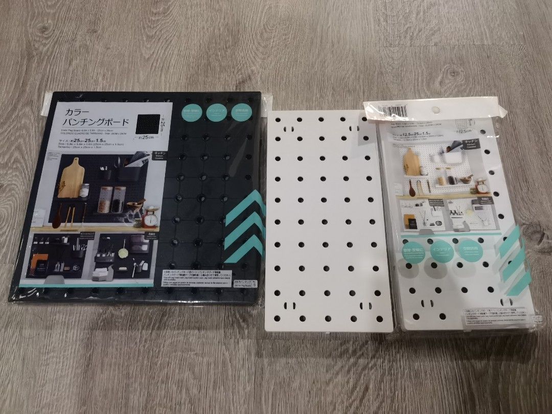 Daiso pegboard, Furniture & Home Living, Home Improvement