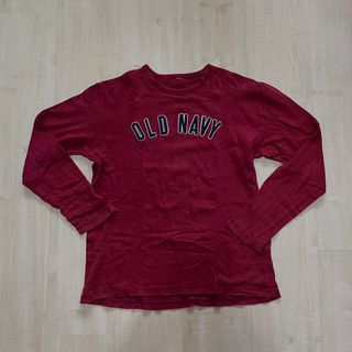 Dark Red/Navy Blue Vintage Old Navy Oversized Sweatshirt