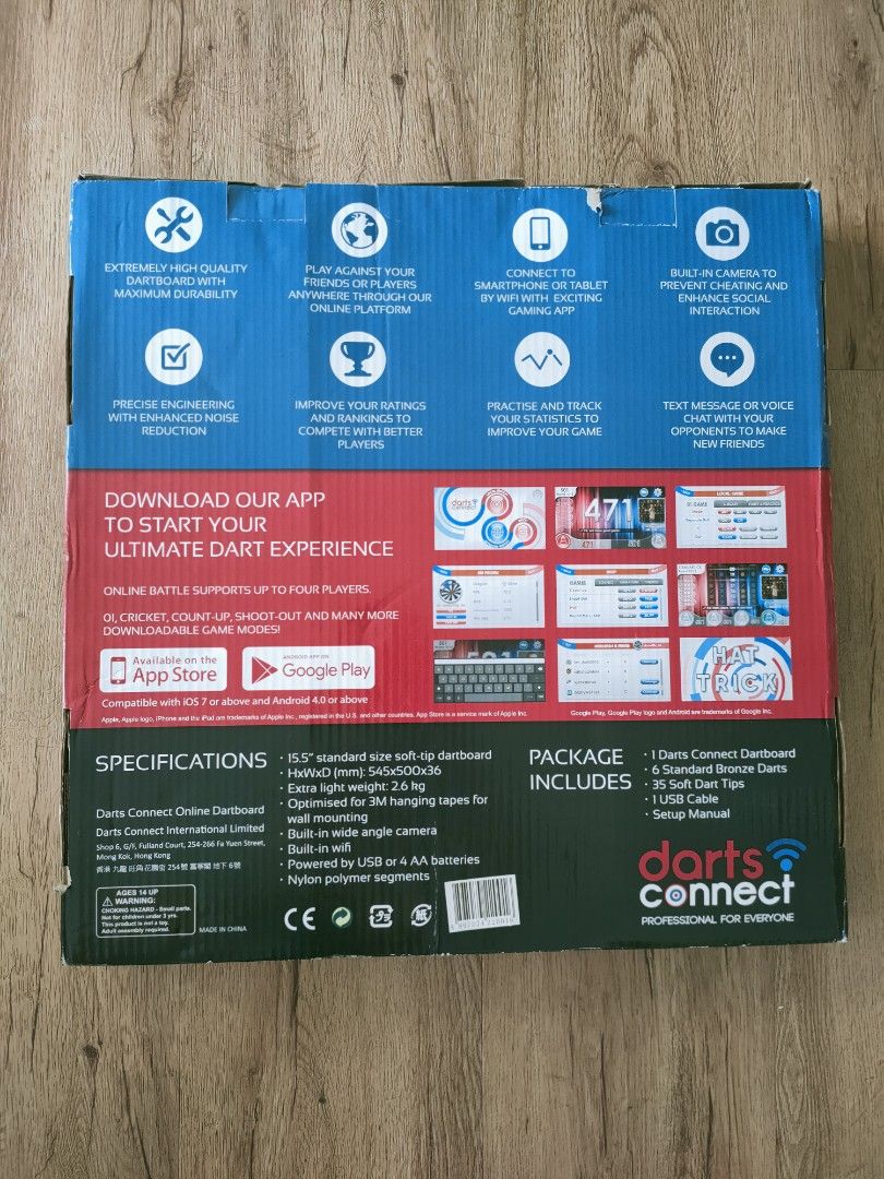 Dart Board from darts connect, Sports Equipment, Sports & Games