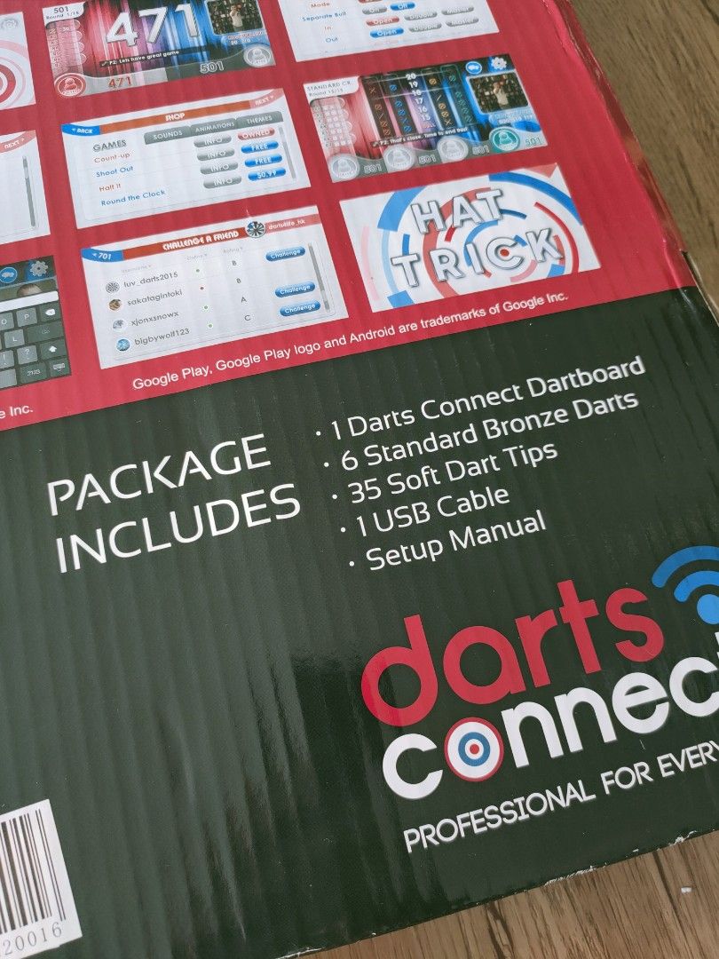 Dart Board from darts connect, Sports Equipment, Sports & Games