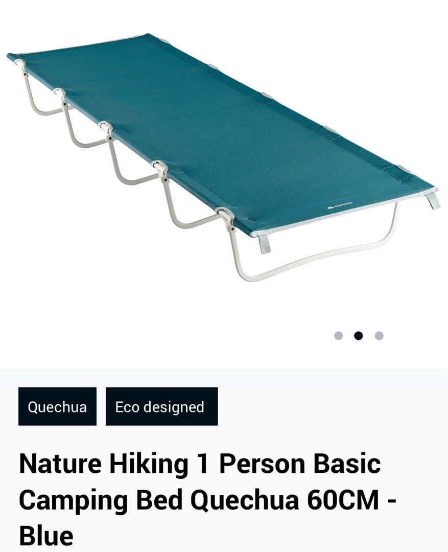 Decathlon Basic Camping Bed, Sports Equipment, Hiking & Camping on