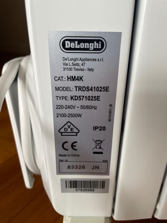 Delonghi heater 2 units, 家庭電器, 冷氣機及暖風機 Carousell