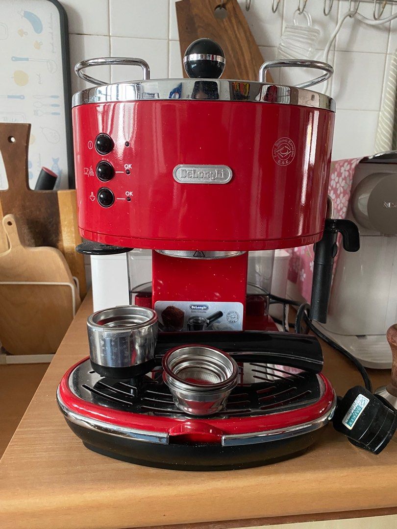 Delonghi Icona Vintage Coffee Machine, TV & Home Appliances, Kitchen