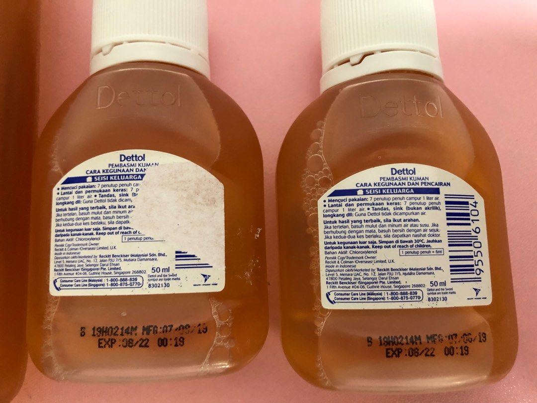 Dettol (Expired), Furniture & Home Living, Cleaning & Homecare Supplies