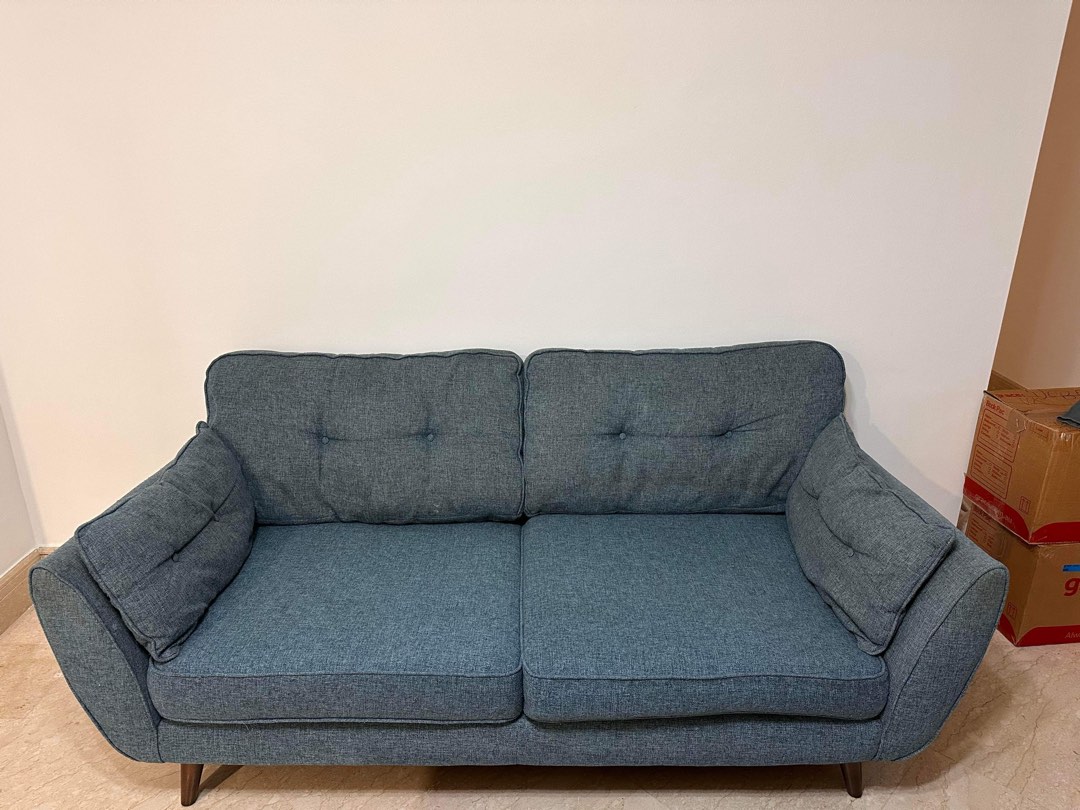 DFS Zinc 3 seater Sofa, Furniture & Home Living, Furniture, Sofas on