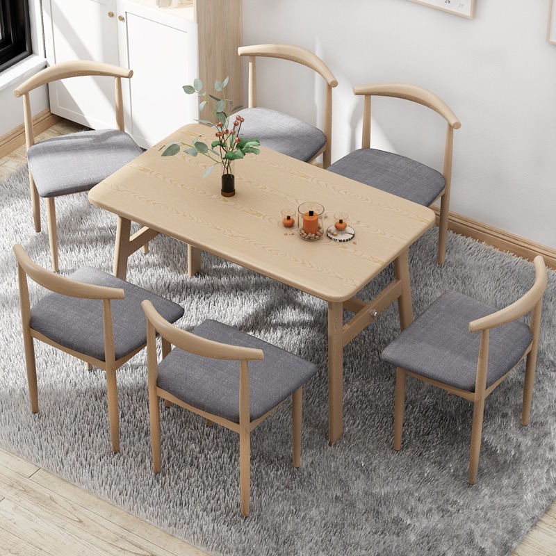 Dining Table Set / 1 Table+4 Chair Free delivery, Furniture & Home ...
