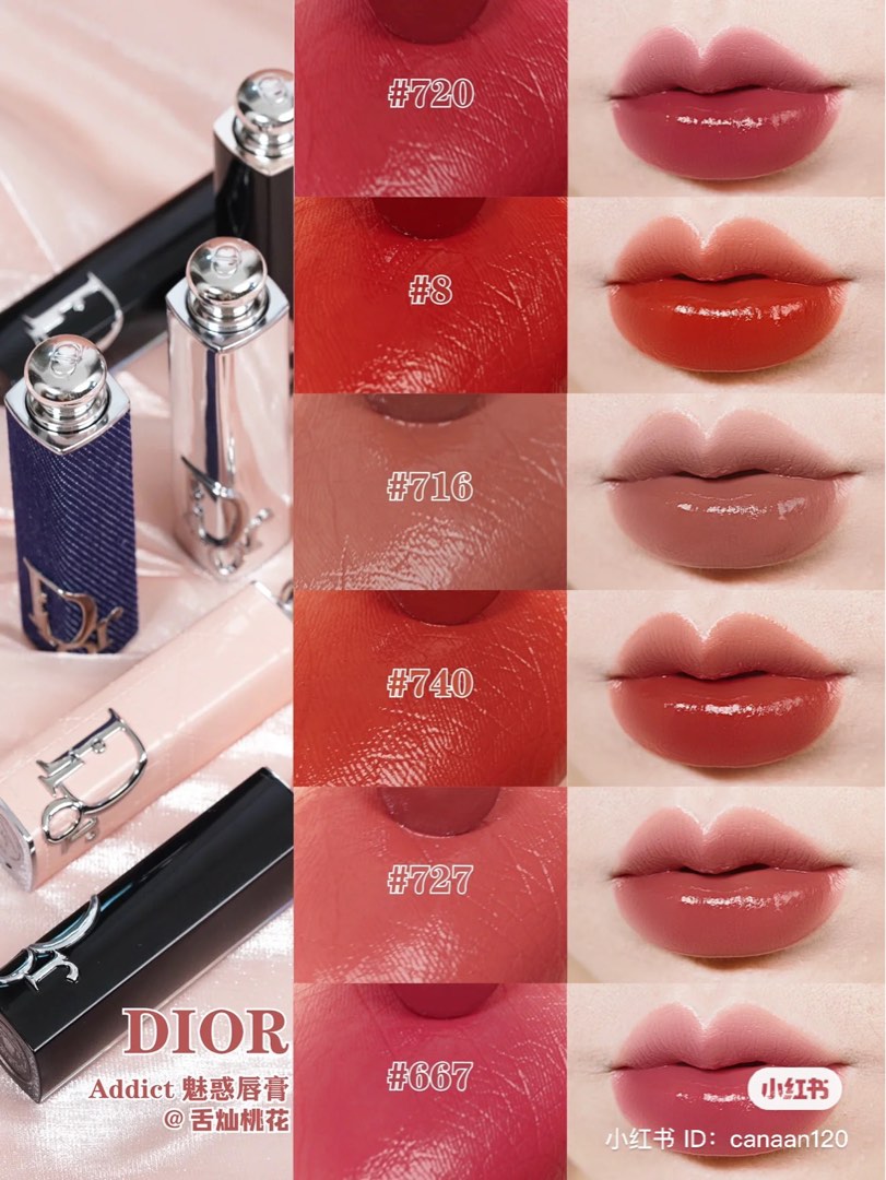 Dior Addict Miss Dior Lipstick Case, Beauty & Personal Care, Face, Makeup  on Carousell