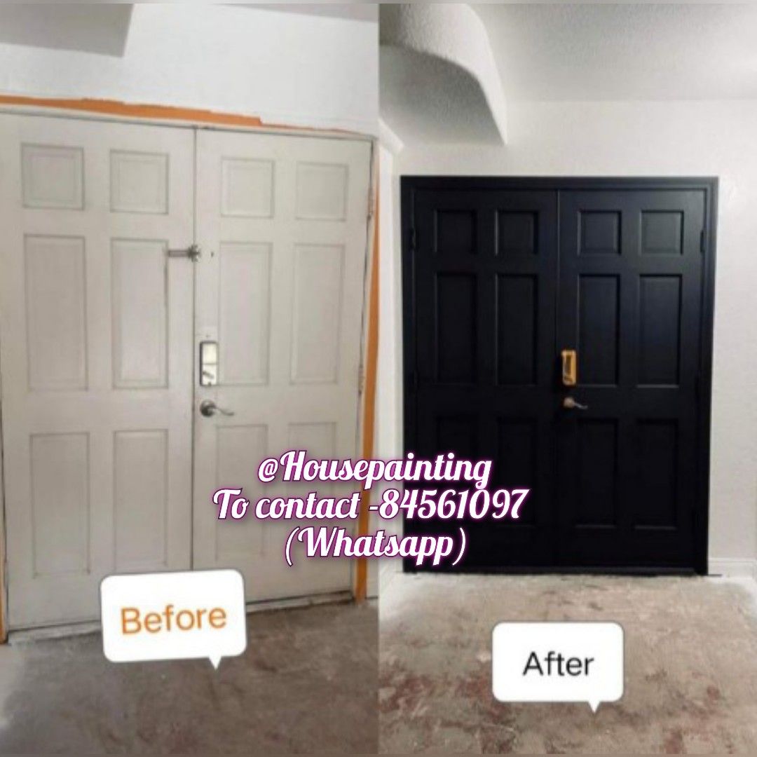 Discount offer going on // house painting// full plastering// epoxy