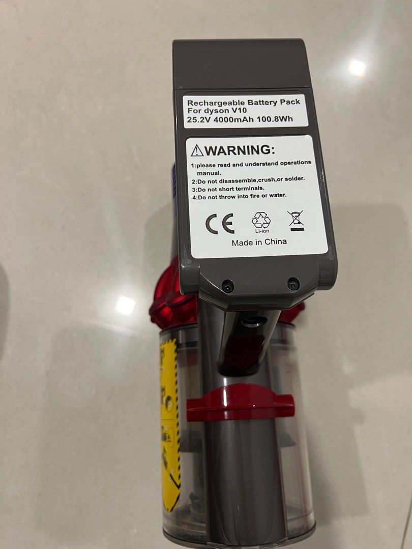 Dyson V10 set, warranty & add on, TV & Home Appliances, Vacuum Cleaner