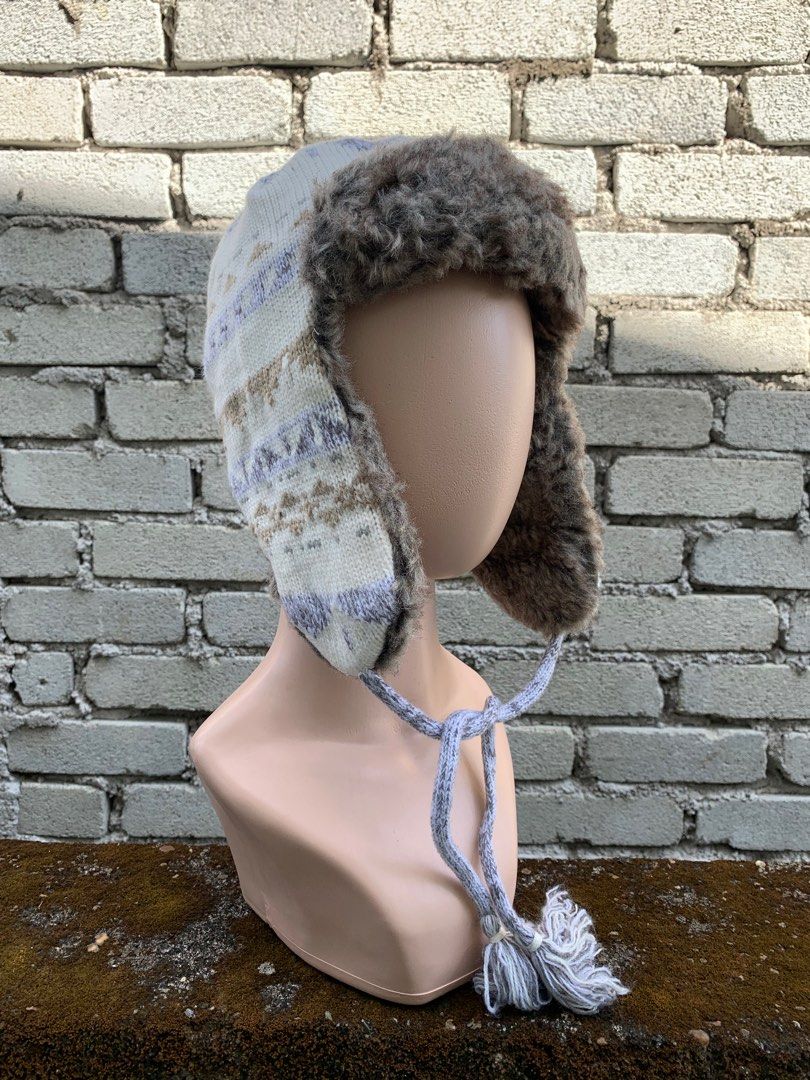 EDDIE BAUER TRAPPER HAT BEANIE SNOW CAP Men s Fashion Watches