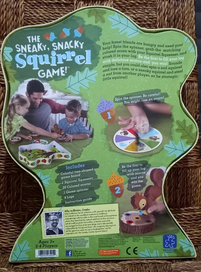 Sneaky Snacky Squirrel Game