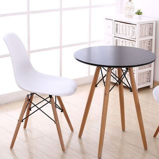 Elegant Round Dining Table with 2 chair available