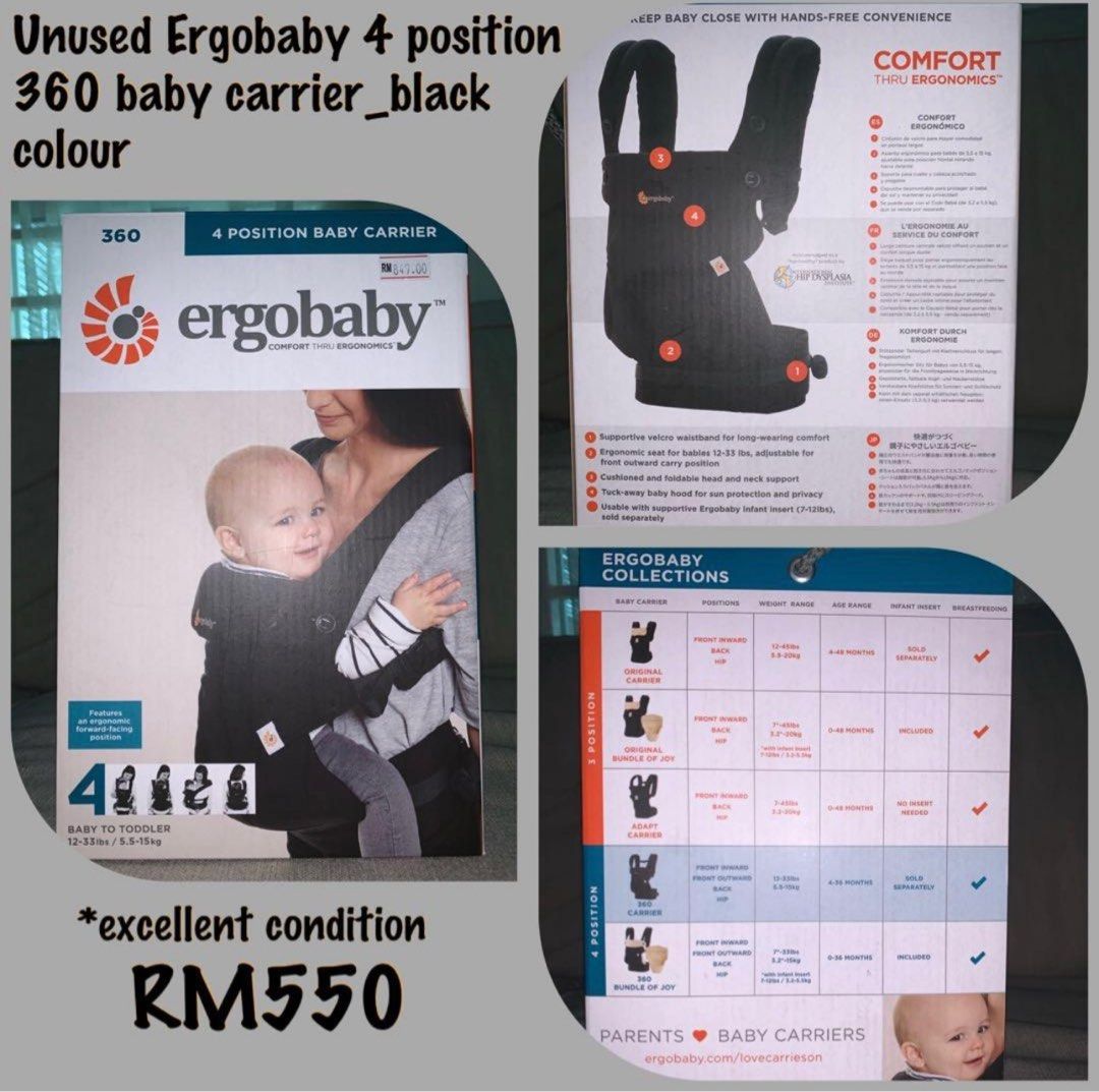 Ergobaby 360 4 Positions Baby Carrier