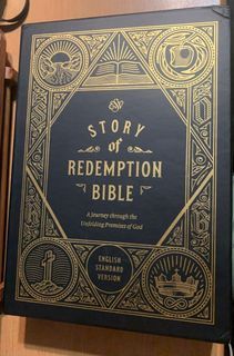 Story of Redemption Bible Top Grain Leather ESV