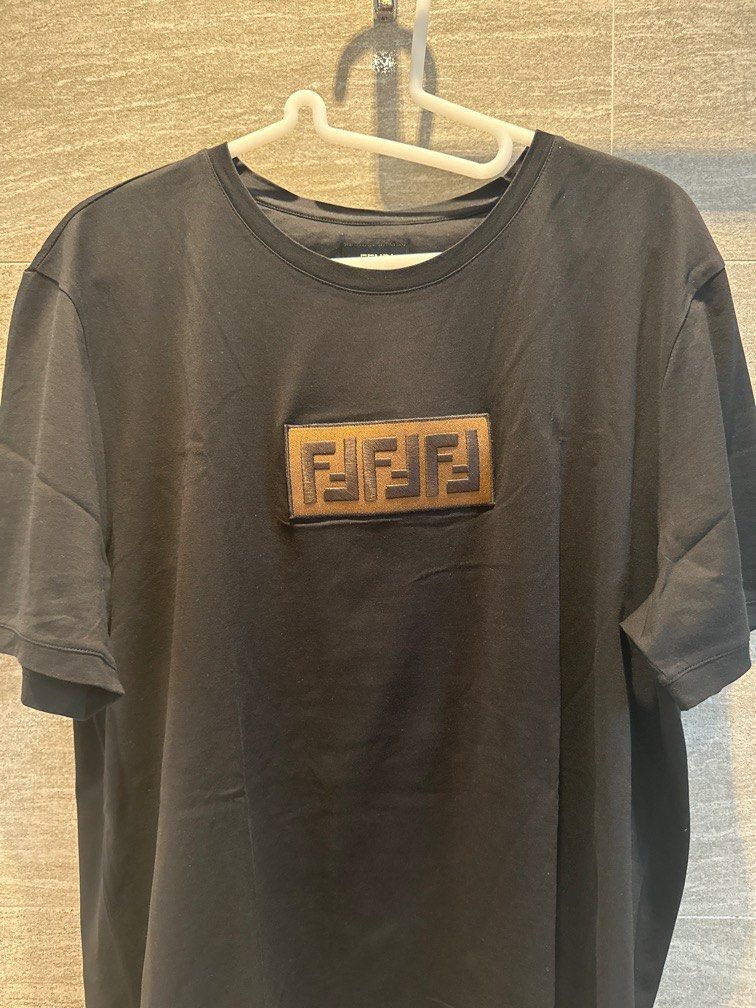 Fendi logo shirt men Clearance