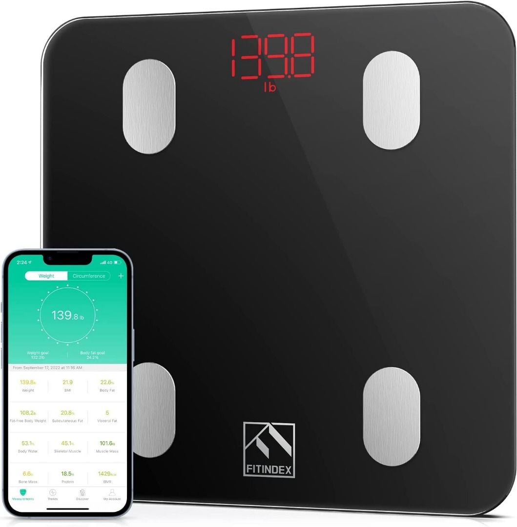 Fitindex Food Scale with Timer Smart App