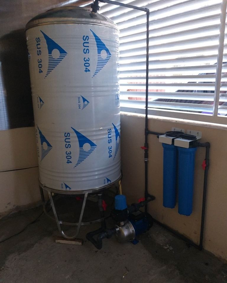 FOR SALE WATER STORAGE TANK (Category: Water Purifiers & Dispensers) located in Valenzuela. Submitted by marohdeleon13 (Listing ID 1234077130, Image 2). Description: ⚠️ FOR SALE WATER STORAGE TANK⚠️ ✔ Brand new quality water storage tank ✅ .7mm gauge/thickness ✅ 100% Stainless 304 material Stainless steel ✅ Sizes 500L - 20,000L ✅ Vertical / Horizontal tank ✅ 1year warranty on manufacturer’s defect 💳 MOP - GCASH - CASH ON DELIVERY 🚚 FREE DELIVER