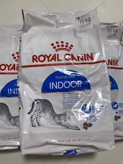 🔥FREE Delivery! Available in 2kg, 4kg and 10kg! Royal Canin Indoor 27 Pet Supplies Dry Kibble Food! Balanced and complete feed forcats specially for adult cats aged 1-7 years old living indoors, helps to fulfill all the requirements of adulthood.