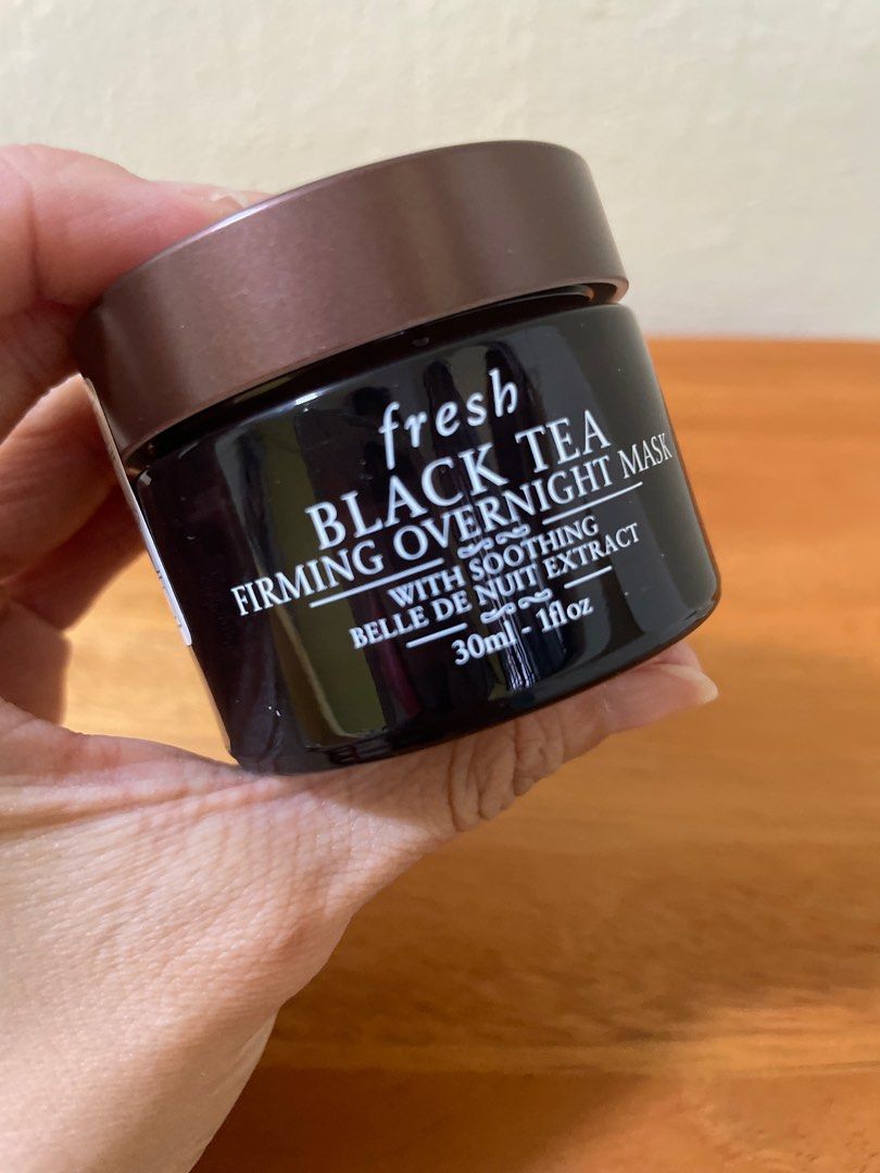 Fresh Black Tea Firming overnight mask 30ml, Beauty & Personal Care