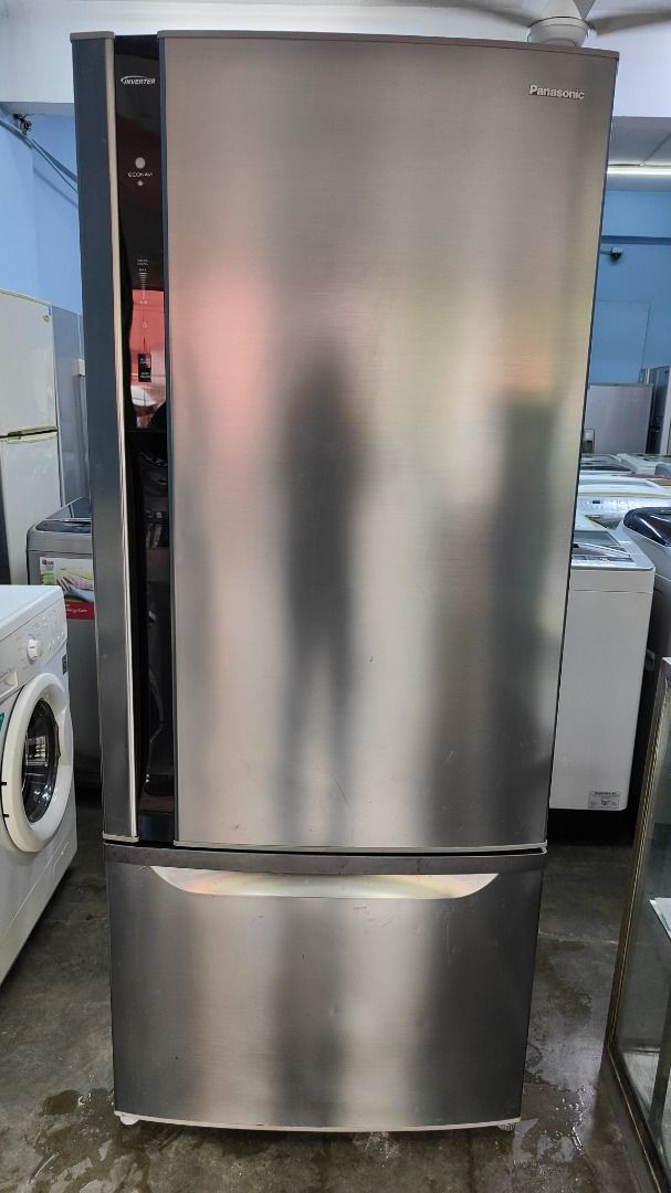 FRIDGE DOUBLE DOOR PANASONIC INVERTER JUMBO, TV & Home Appliances