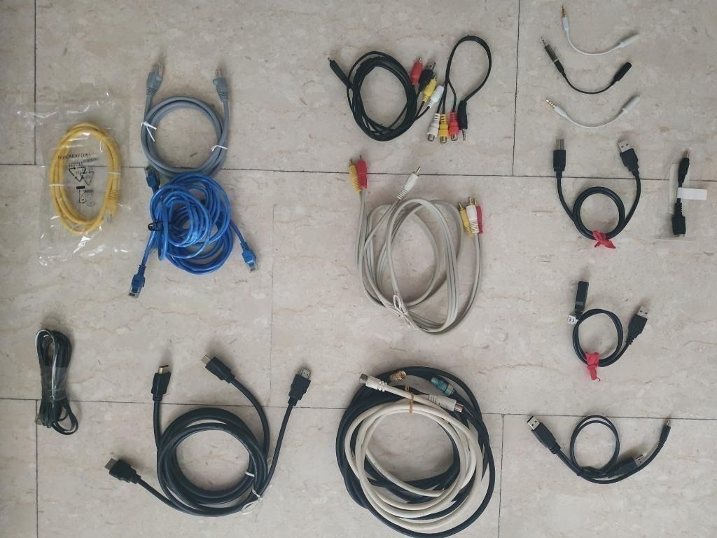 From $2. External CD/ DVD writer (USB), Lan Cable, TV HDMI Cable AV ...