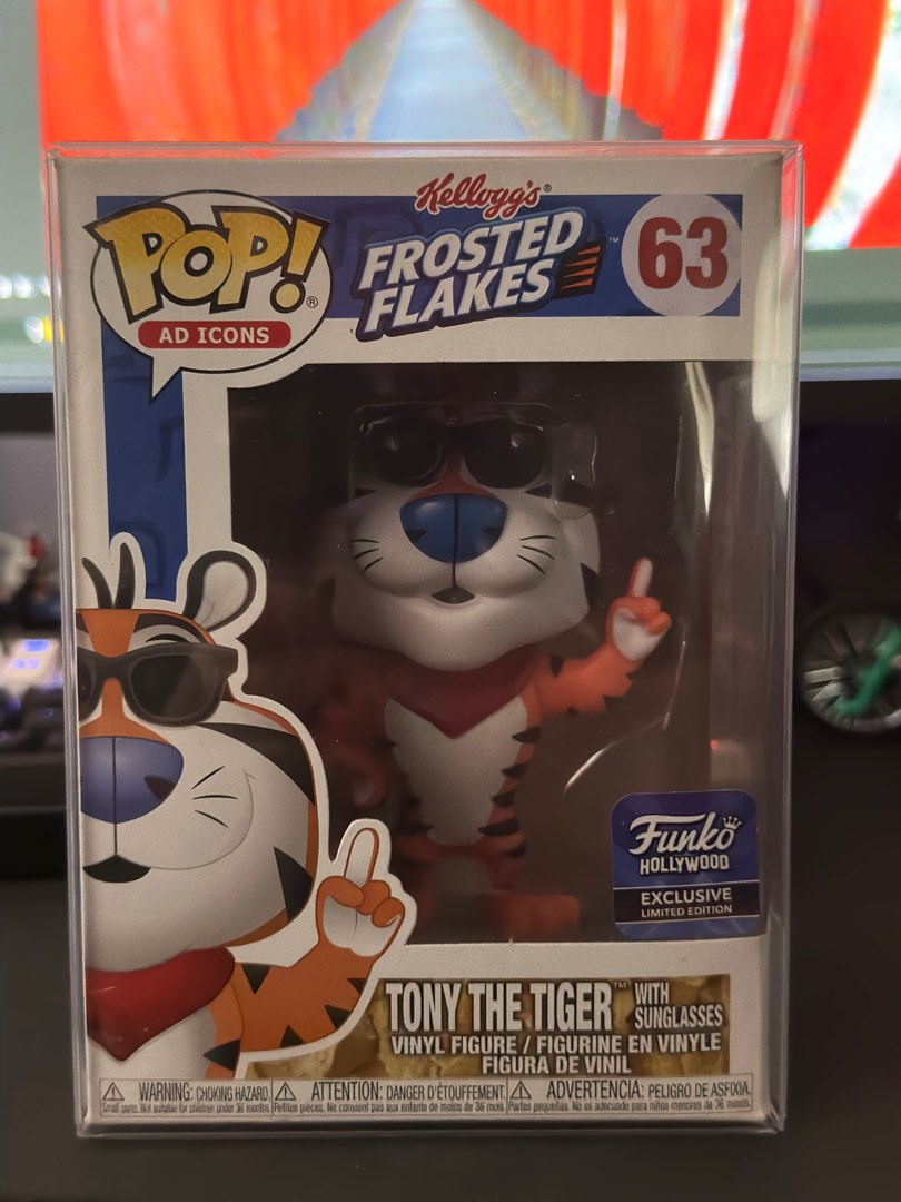 Funko SDCC 2023 Surfing Tony The Tiger Flocked LE 2000 *OFFICIAL