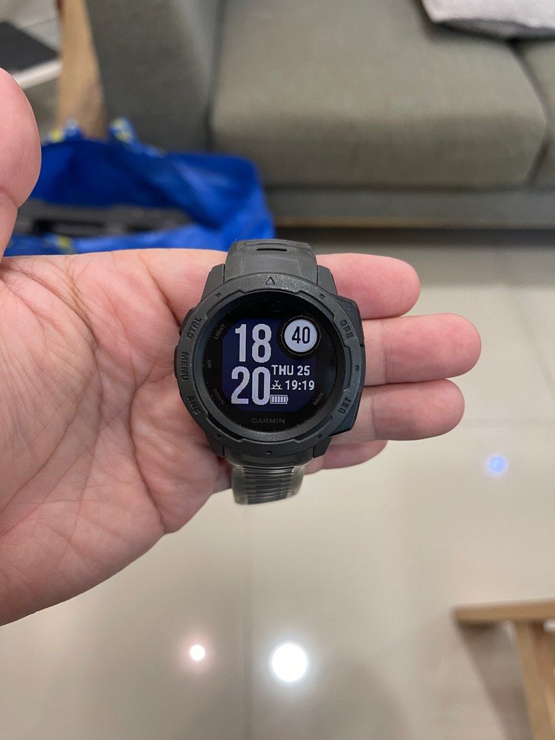 Garmin Instinct used