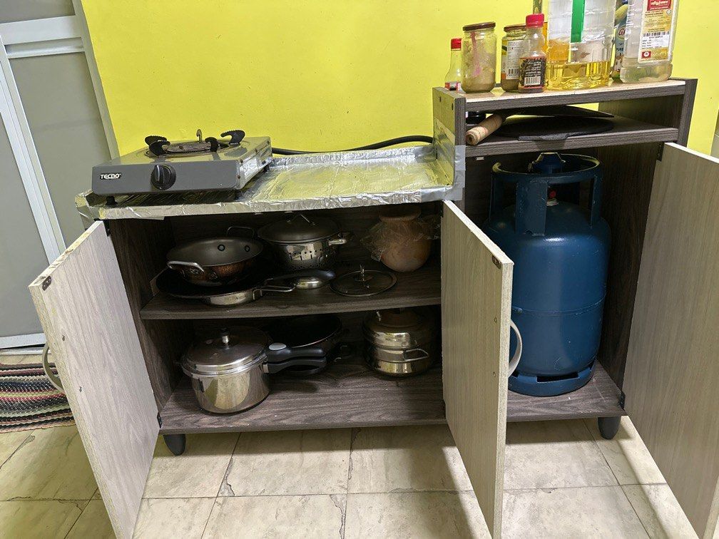 Gas stove, gas cylinder and Furniture & Home Living