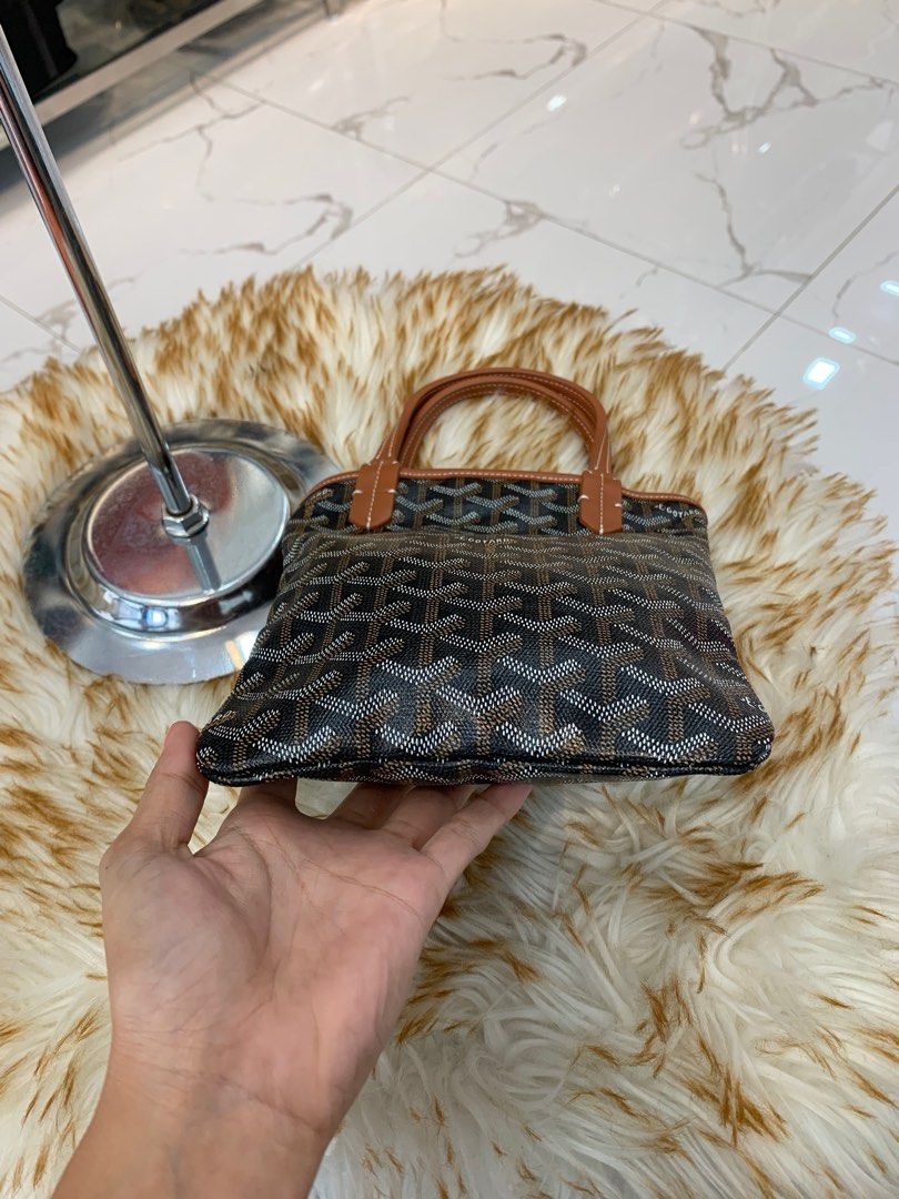 Goyard custom name stamping, Luxury, Bags & Wallets on Carousell