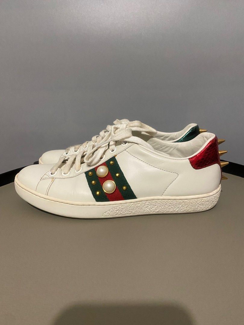 GUCCI ACE SNEAKER, Luxury, Sneakers & Footwear on Carousell Gucci Ace Sneaker, Luxury, Sneakers & Footwear On Carousell