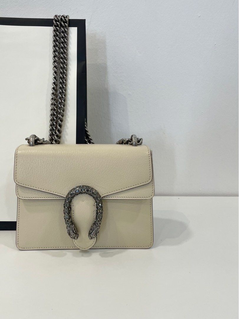 White gucci dionysus outlet